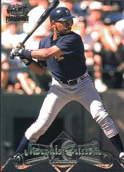 #186 Marquis Grissom - Milwaukee Brewers - 1998 Pacific Paramount Baseball