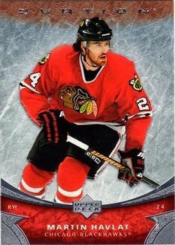 #186 Martin Havlat - Chicago Blackhawks - 2006-07 Upper Deck Ovation Hockey