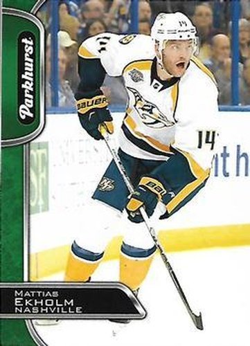 #186 Mattias Ekholm - Nashville Predators - 2016-17 Parkhurst Hockey