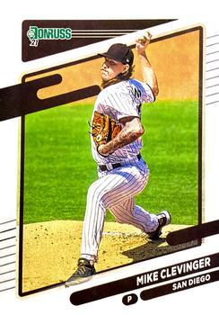 #186 Mike Clevinger - San Diego Padres - 2021 Donruss Baseball