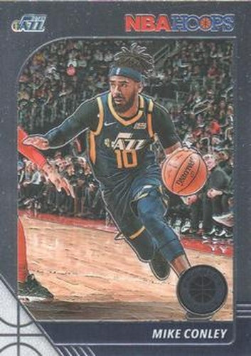 #186 Mike Conley - Utah Jazz - 2019-20 Hoops Premium Stock Basketball