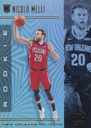 #186 Nicolo Melli - New Orleans Pelicans - 2019-20 Panini Illusions Basketball