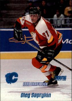 #186 Oleg Saprykin - Calgary Flames - 1999-00 Stadium Club Hockey