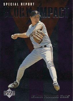#186 Osvaldo Fernandez - San Francisco Giants - 1997 Upper Deck Baseball