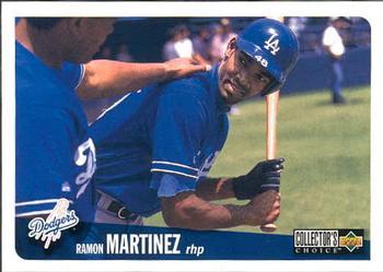 #186 Ramon Martinez - Los Angeles Dodgers - 1996 Collector's Choice Baseball