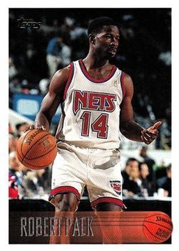 #186 Robert Pack - New Jersey Nets - 1996-97 Topps Basketball