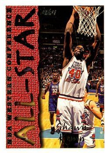 #186 Shawn Kemp - Seattle SuperSonics - 1994-95 Topps Basketball