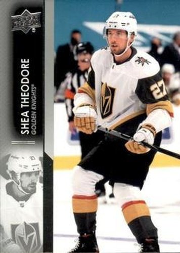 #186 Shea Theodore - Vegas Golden Knights - 2021-22 Upper Deck Hockey