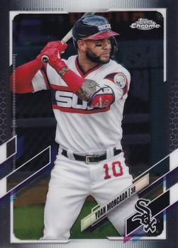 #186 Yoan Moncada - Chicago White Sox - 2021 Topps Chrome Baseball