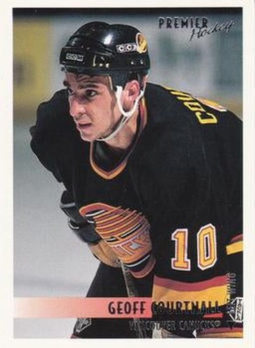 #186 Geoff Courtnall - Vancouver Canucks - 1994-95 O-Pee-Chee Premier Hockey