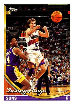#186 Danny Ainge - Phoenix Suns - 1993-94 Topps Basketball