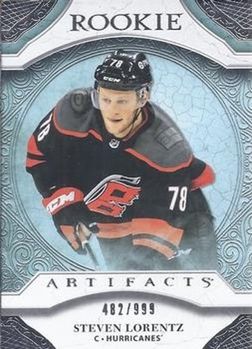 #RED186 Steven Lorentz - Carolina Hurricanes - 2020-21 Upper Deck Artifacts Hockey