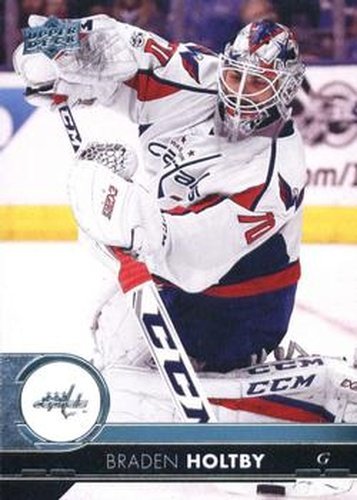 #186 Braden Holtby - Washington Capitals - 2017-18 Upper Deck Hockey