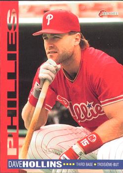 #186 Dave Hollins - Philadelphia Phillies - 1994 O-Pee-Chee Baseball