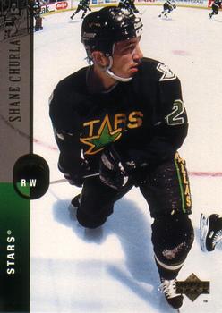 #186 Shane Churla - Dallas Stars - 1994-95 Upper Deck Hockey