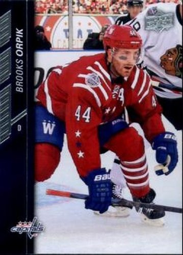 #186 Brooks Orpik - Washington Capitals - 2015-16 Upper Deck Hockey