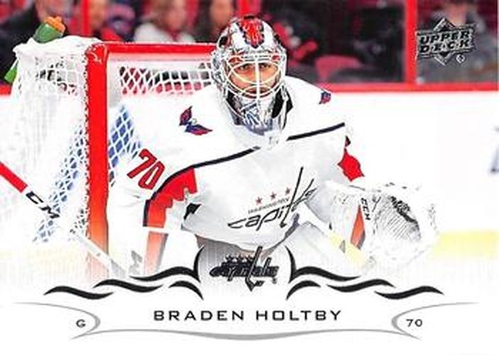 #187 Braden Holtby - Washington Capitals - 2018-19 Upper Deck Hockey