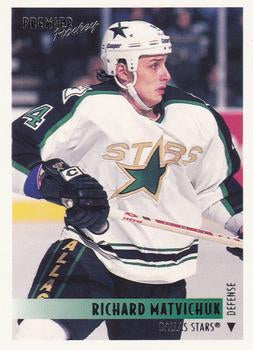 #187 Richard Matvichuk - Dallas Stars - 1994-95 O-Pee-Chee Premier Hockey