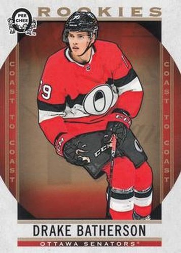 #187 Drake Batherson - Ottawa Senators - 2018-19 O-Pee-Chee Coast to Coast Hockey
