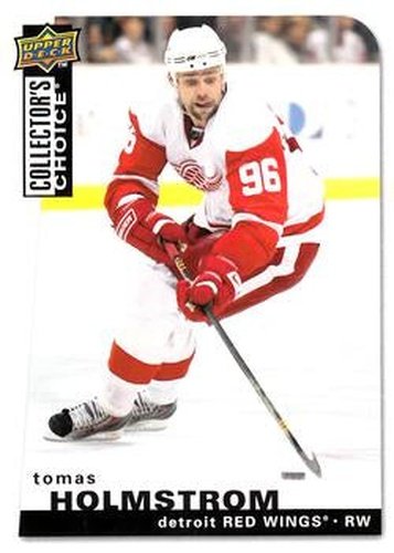 #187 Tomas Holmstrom - Detroit Red Wings - 2008-09 Collector's Choice Hockey