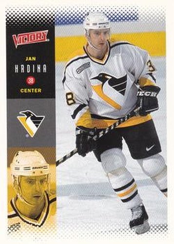 #187 Jan Hrdina - Pittsburgh Penguins - 2000-01 Upper Deck Victory Hockey
