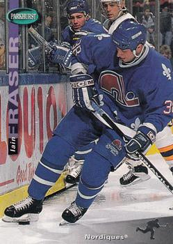 #187 Iain Fraser - Quebec Nordiques - 1994-95 Parkhurst Hockey