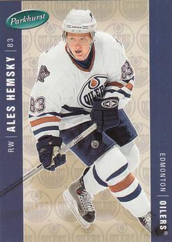 #187 Ales Hemsky - Edmonton Oilers - 2005-06 Parkhurst Hockey