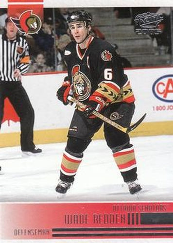 #187 Wade Redden - Ottawa Senators - 2004-05 Pacific Hockey