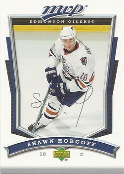 #187 Shawn Horcoff - Edmonton Oilers - 2007-08 Upper Deck MVP Hockey