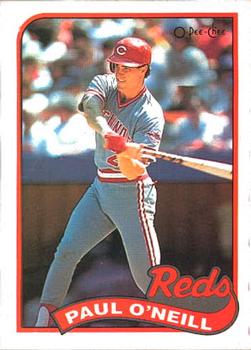 #187 Paul O'Neill - Cincinnati Reds - 1989 O-Pee-Chee Baseball