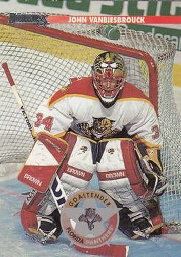 #187 John Vanbiesbrouck - Florida Panthers - 1996-97 Donruss Hockey