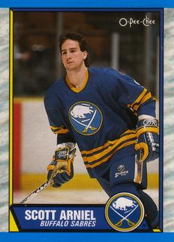 #187 Scott Arniel - Buffalo Sabres - 1989-90 O-Pee-Chee Hockey