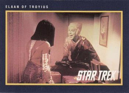 #187 Elaan of Troyius - 1991 Impel Star Trek 25th Anniversary