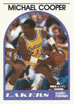 #187 Michael Cooper - Los Angeles Lakers - 1989-90 Hoops Basketball