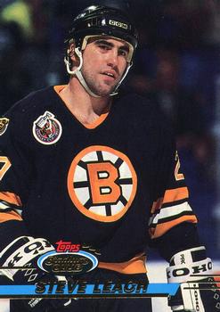 #187 Steve Leach - Boston Bruins - 1993-94 Stadium Club Hockey