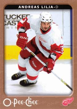 #187 Andreas Lilja - Detroit Red Wings - 2006-07 O-Pee-Chee Hockey