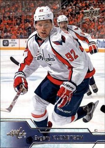 #187 Evgeny Kuznetsov - Washington Capitals - 2016-17 Upper Deck Hockey