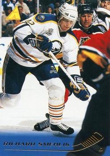 #187 Richard Smehlik - Buffalo Sabres - 1995-96 Pinnacle Hockey