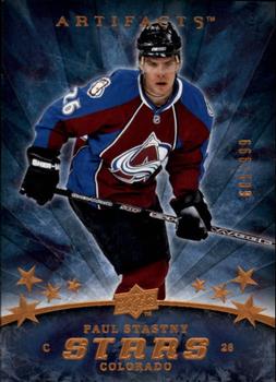 #187 Paul Stastny - Colorado Avalanche - 2008-09 Upper Deck Artifacts Hockey