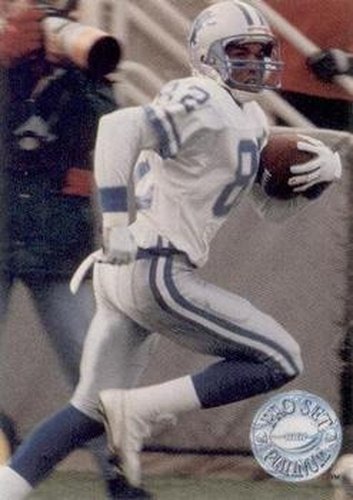 #187 Robert Clark - Detroit Lions - 1991 Pro Set Platinum Football