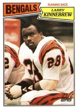 #187 Larry Kinnebrew - Cincinnati Bengals - 1987 Topps Football