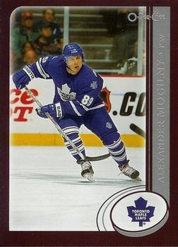 #187 Alexander Mogilny - Toronto Maple Leafs - 2002-03 O-Pee-Chee Hockey