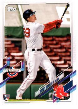 #187 Bobby Dalbec - Boston Red Sox - 2021 Topps Opening Day Baseball