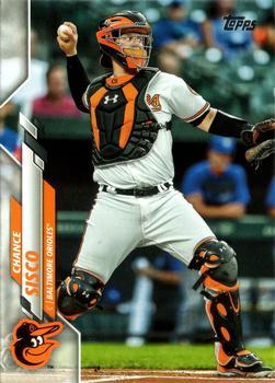 #187 Chance Sisco - Baltimore Orioles - 2020 Topps Baseball