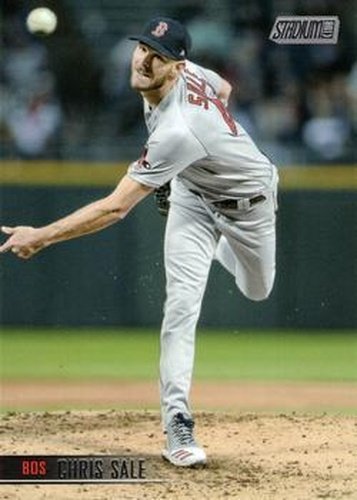#187 Chris Sale - Boston Red Sox - 2021 Stadium Club Baseball