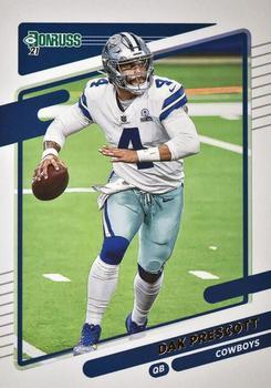 #187 Dak Prescott - Dallas Cowboys - 2021 Donruss Football
