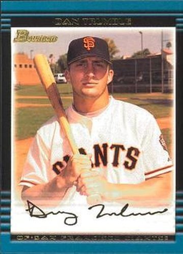 #187 Dan Trumble - San Francisco Giants - 2002 Bowman Baseball