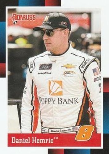 #187 Daniel Hemric - JR Motorsports - 2021 Donruss Racing
