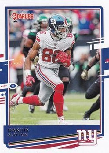 #187 Darius Slayton - New York Giants - 2020 Donruss Football