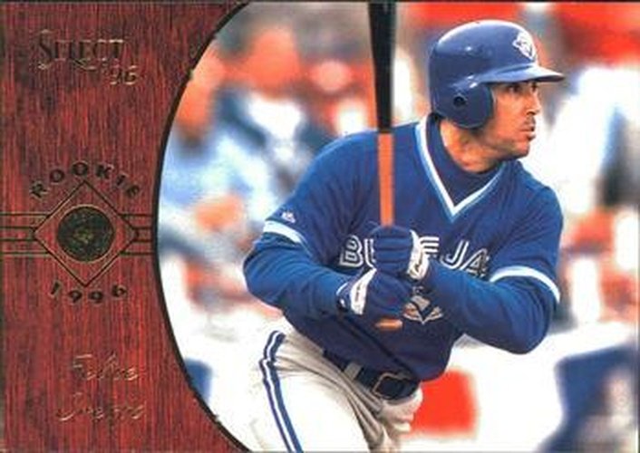#187 Felipe Crespo - Toronto Blue Jays - 1996 Select Baseball